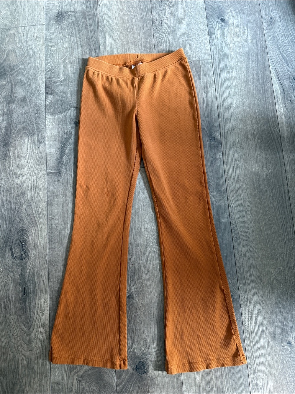 Hanna Andersson Orange Flared Kids Pants
